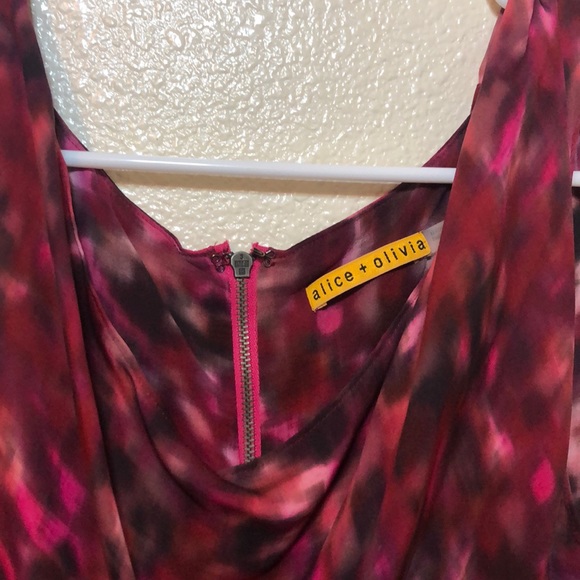 COPY - Alice Olivia silk dress - Picture 3 of 9